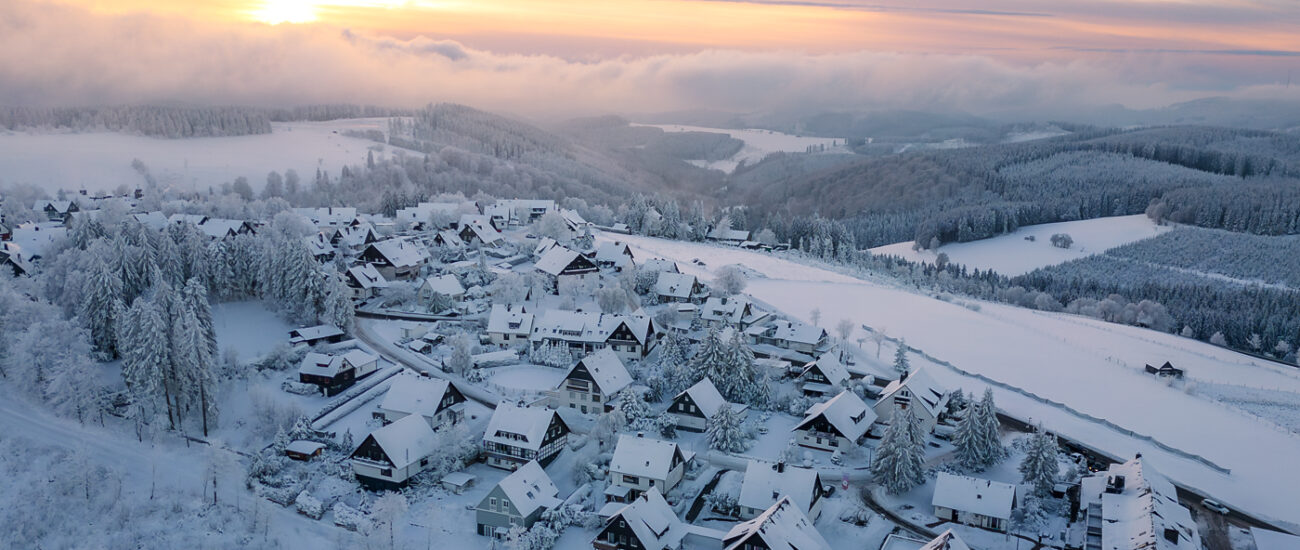 Winterberg von Oben - Drohnenbilder